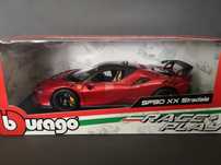 Ferrari SF90XX Stradale 2024 Rosso Magma / Red BBurago 1:18