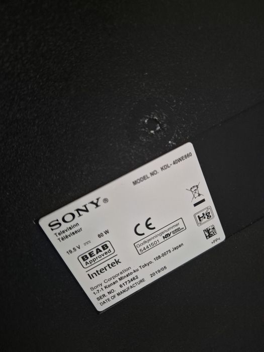 Telewizor Sony 40 cali Smart tv wysoka jakość made in japan
