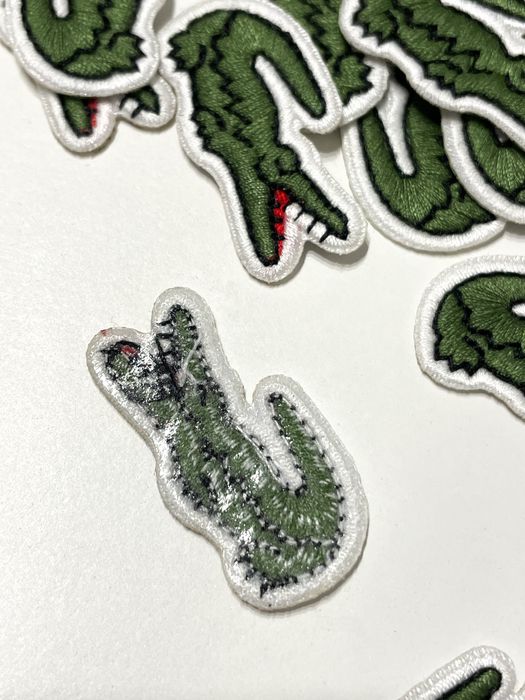 Naszywki Prasowanki krokodyl Lacoste 10 sztuk