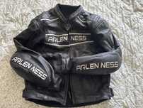 Мотокуртка Arlen Ness, шкіряна, розмір 54 (L/XL), CE сертифікат