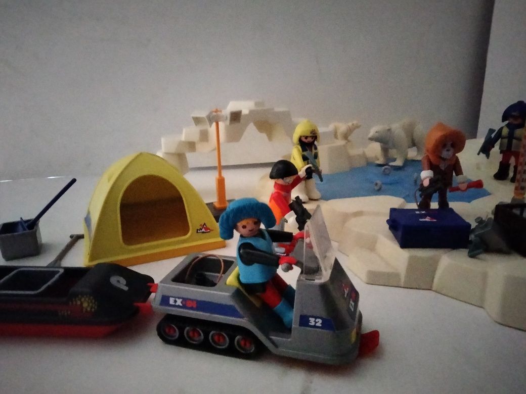 Playmobil stacja polarna, wykopaliska dinozaurów