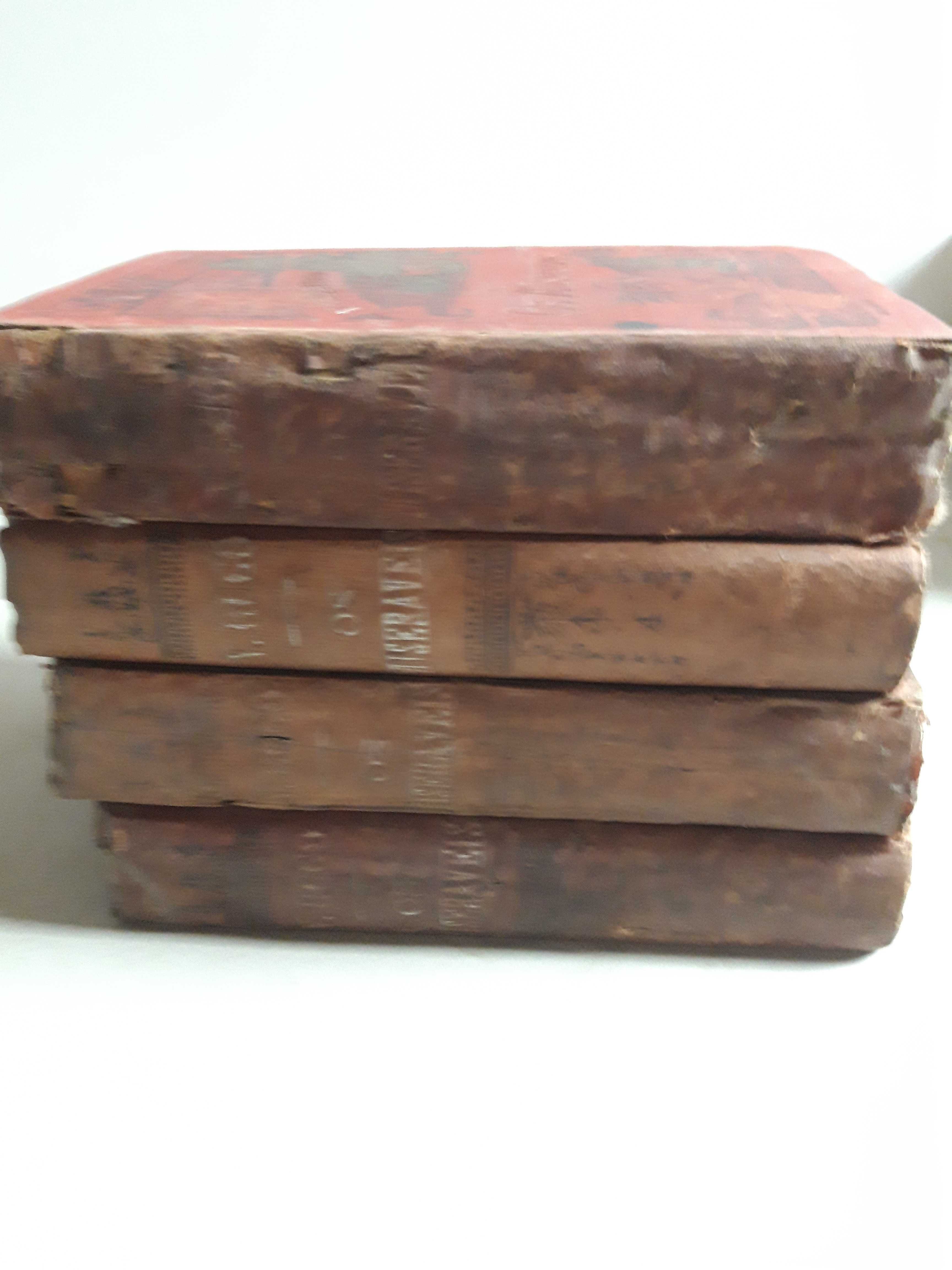 Livros Ref:PVI  - Victor Hugo - Os Miseráveis volumes 1, 2, 3 e 4