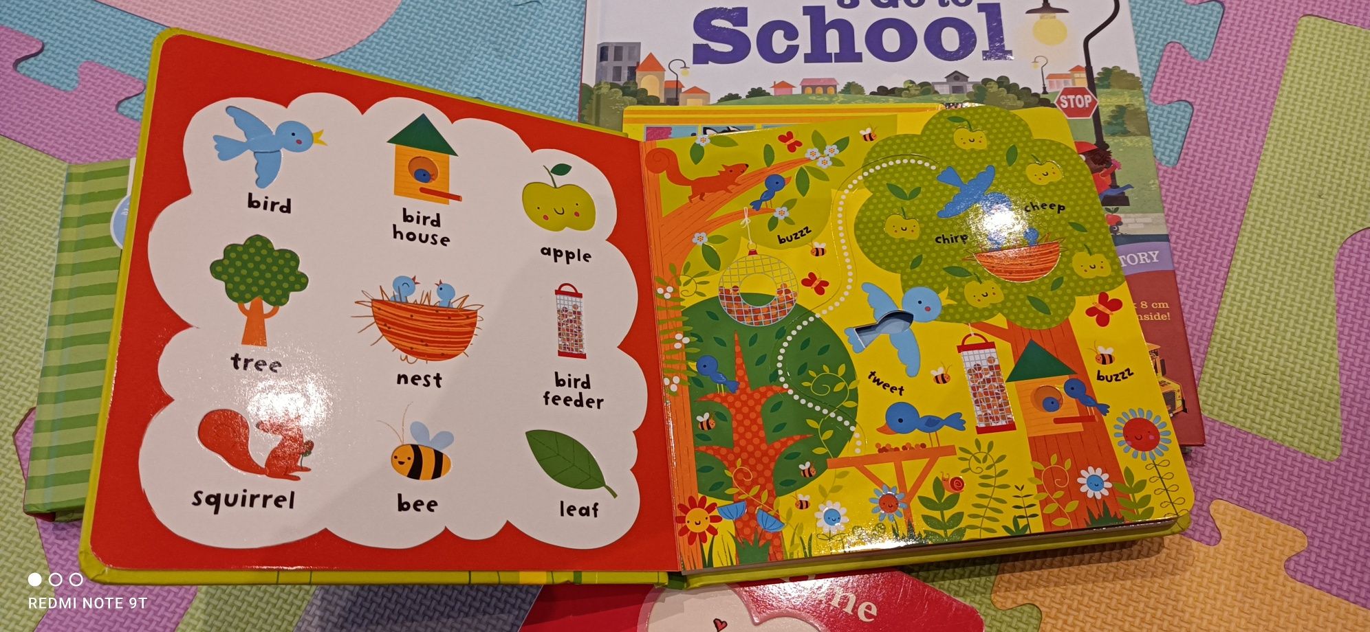 Zestaw 4 kartonowych książek Usborne