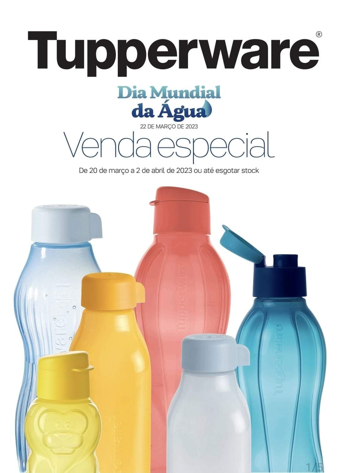 Vendo garrafas tuppeware  desde 5 € tenho de todos os tamanhos