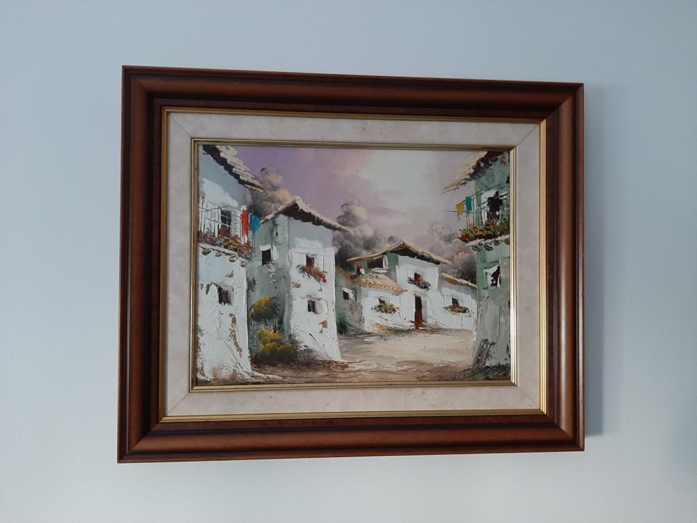 Quadro com pintura original