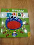 Książeczka sensoryczna "Uwaga pająk"