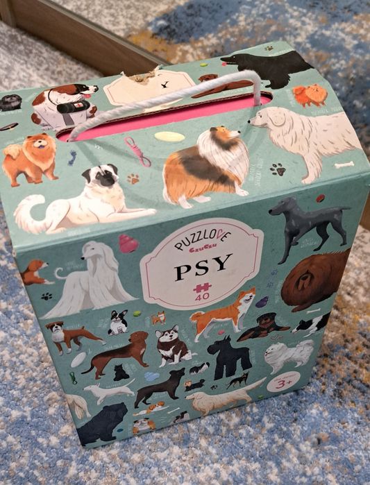 Puzzle czuczu psy 40 elementów