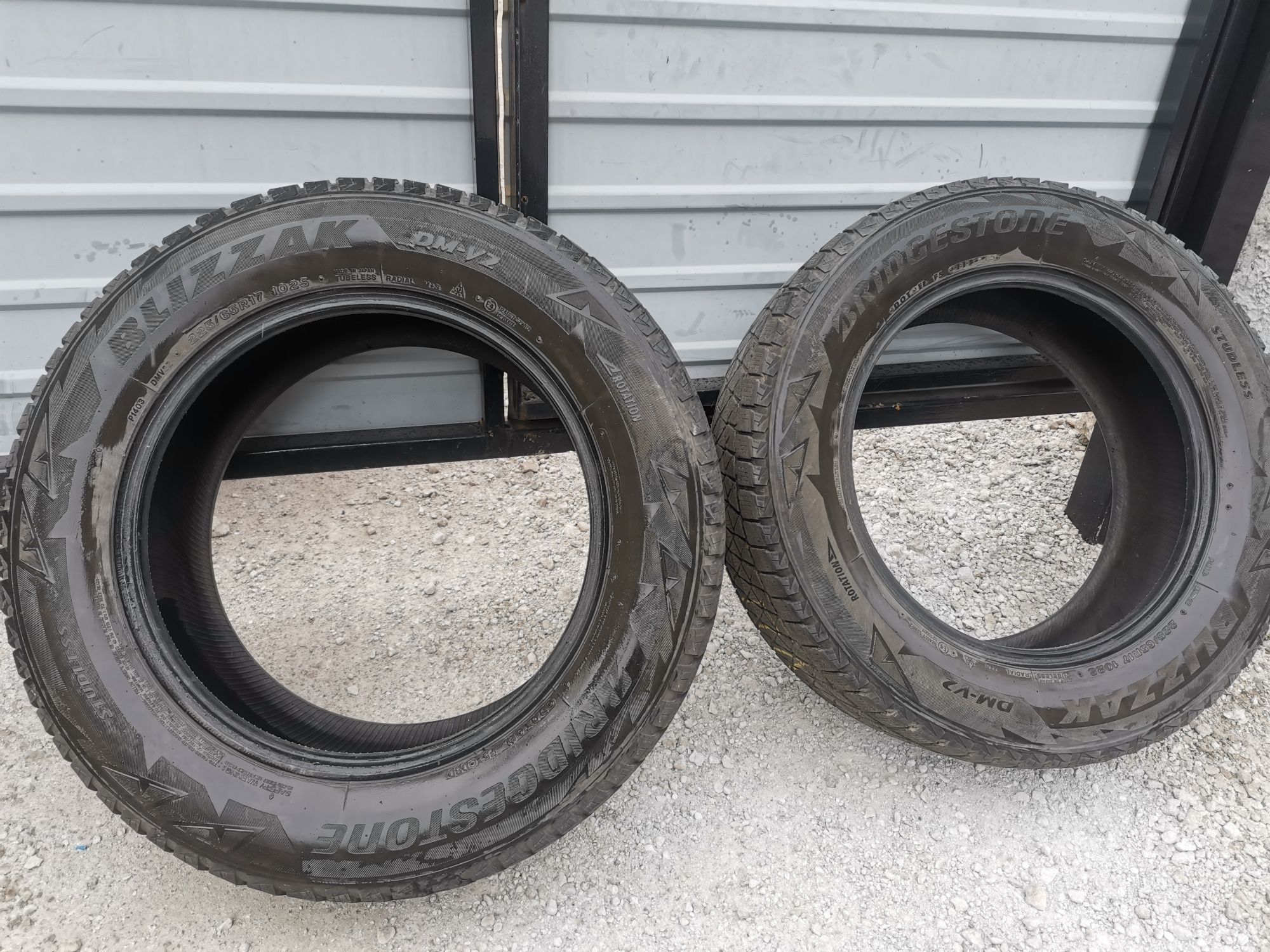 Шини 225 65 r17 bridgestone blizark