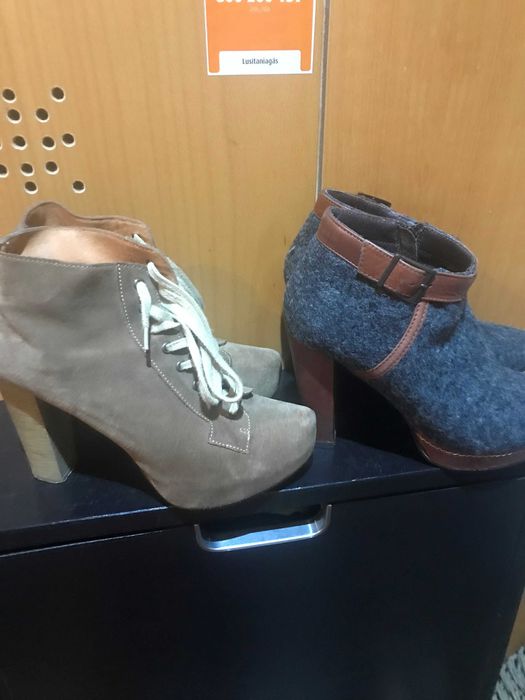 Vendo Sapatos/Botas multimarcas Nº38/39 (TOMMY; CalvinKlein, etc)