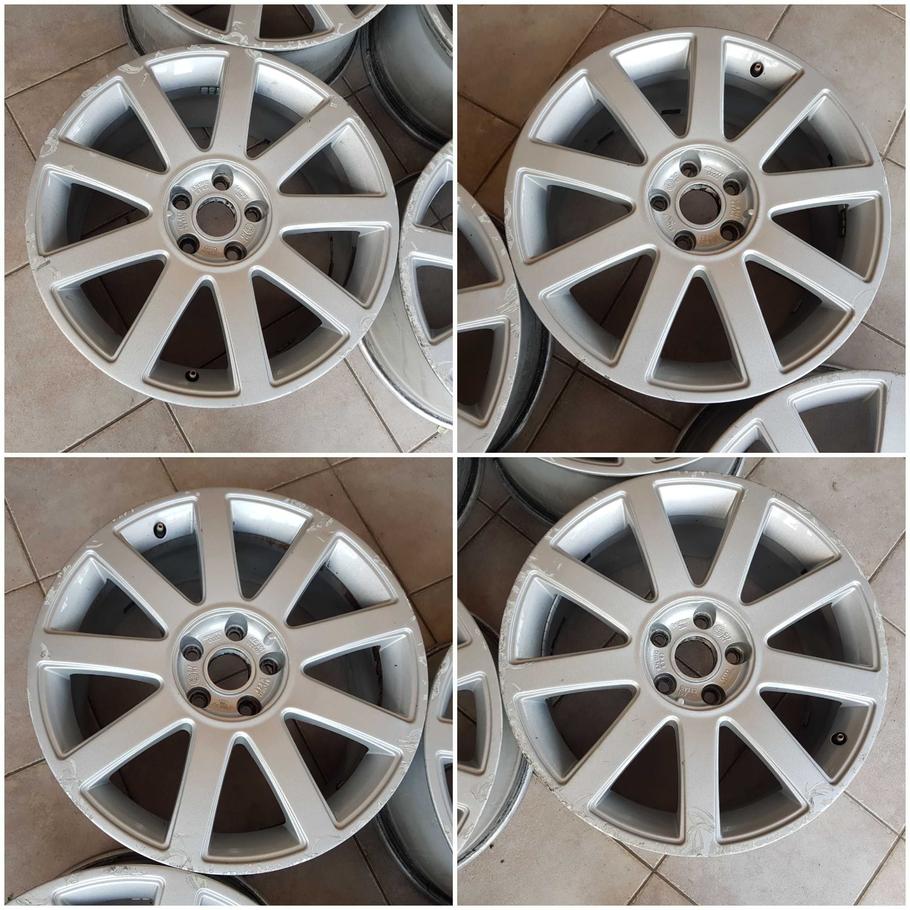 Felgi oryginał Audi A4 B6 b7 A6 c5 c6 8x18 et43 5x112 Multispoke Sline