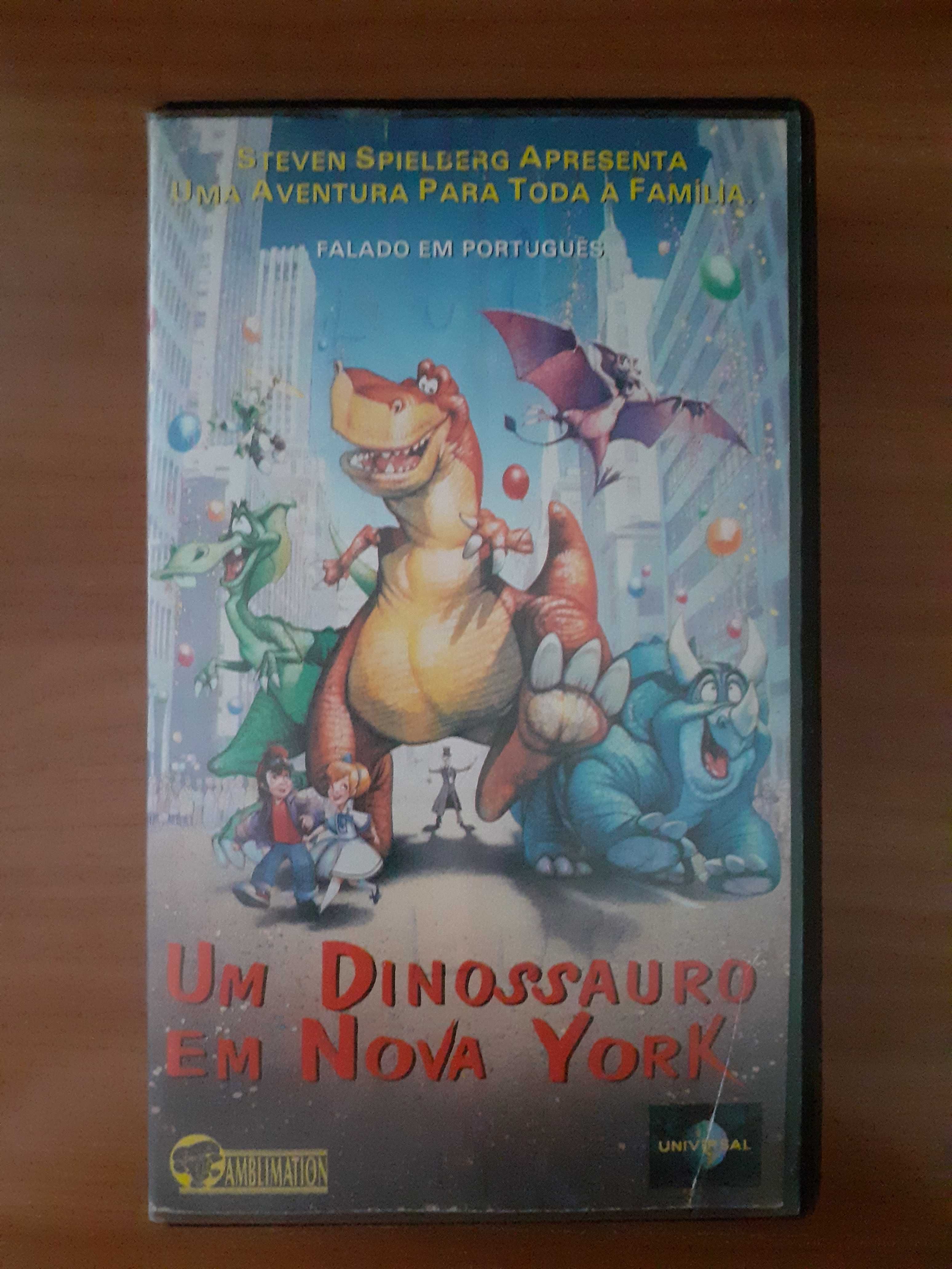 VHS: "Um Dinossauro em Nova York" (Steven Spielberg)