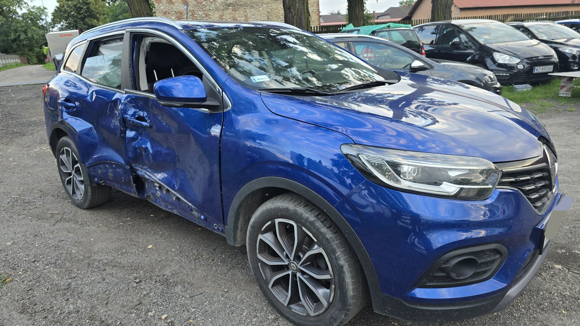 Renault Kadjar 1.3 TCE 2019r. Automat Uszkodzony Bok