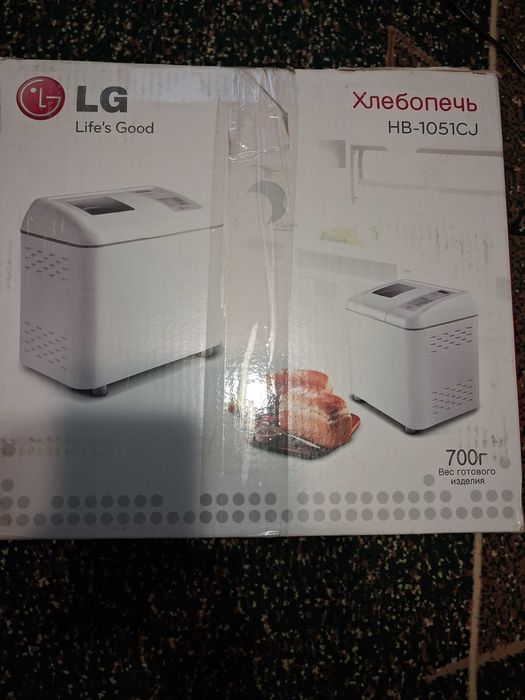 Продам мини хлебопечку LG