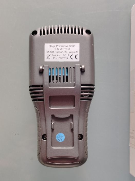 Webber sp86 miernik jakości powietrza HCHO TVOC PM 2,5 i PM 10