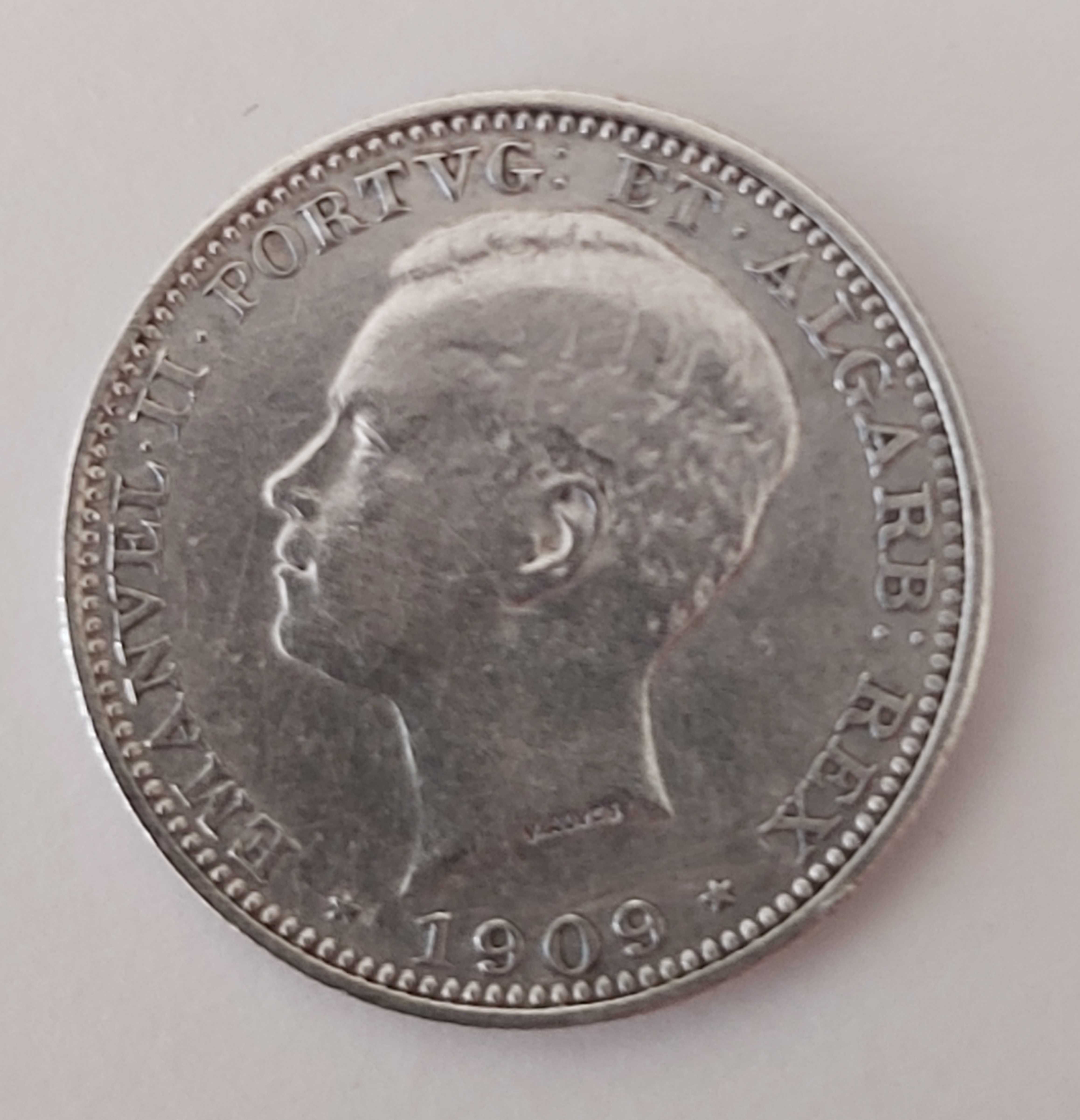 200 Reis de 1909, D. Manuel ll