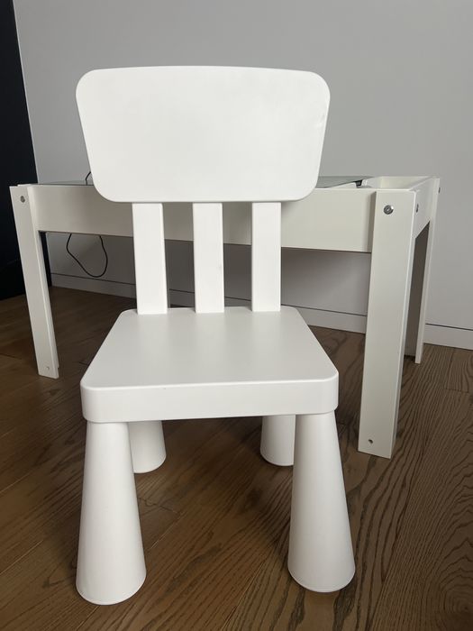 Світловий стіл-пісочниця noofik і стільчик ikea в подарунок