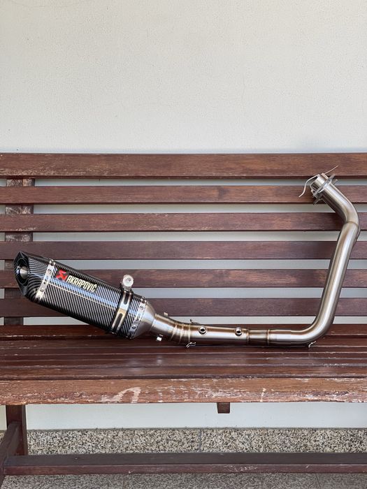 Linha em inox para Yamaha MT 07, 2025 2 sondas
