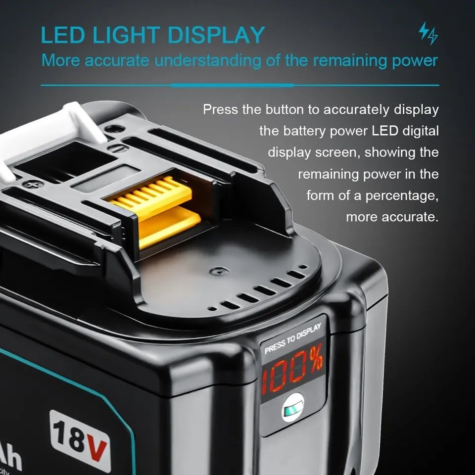 Аккумулятор Waitley Makita 9.0Ah
