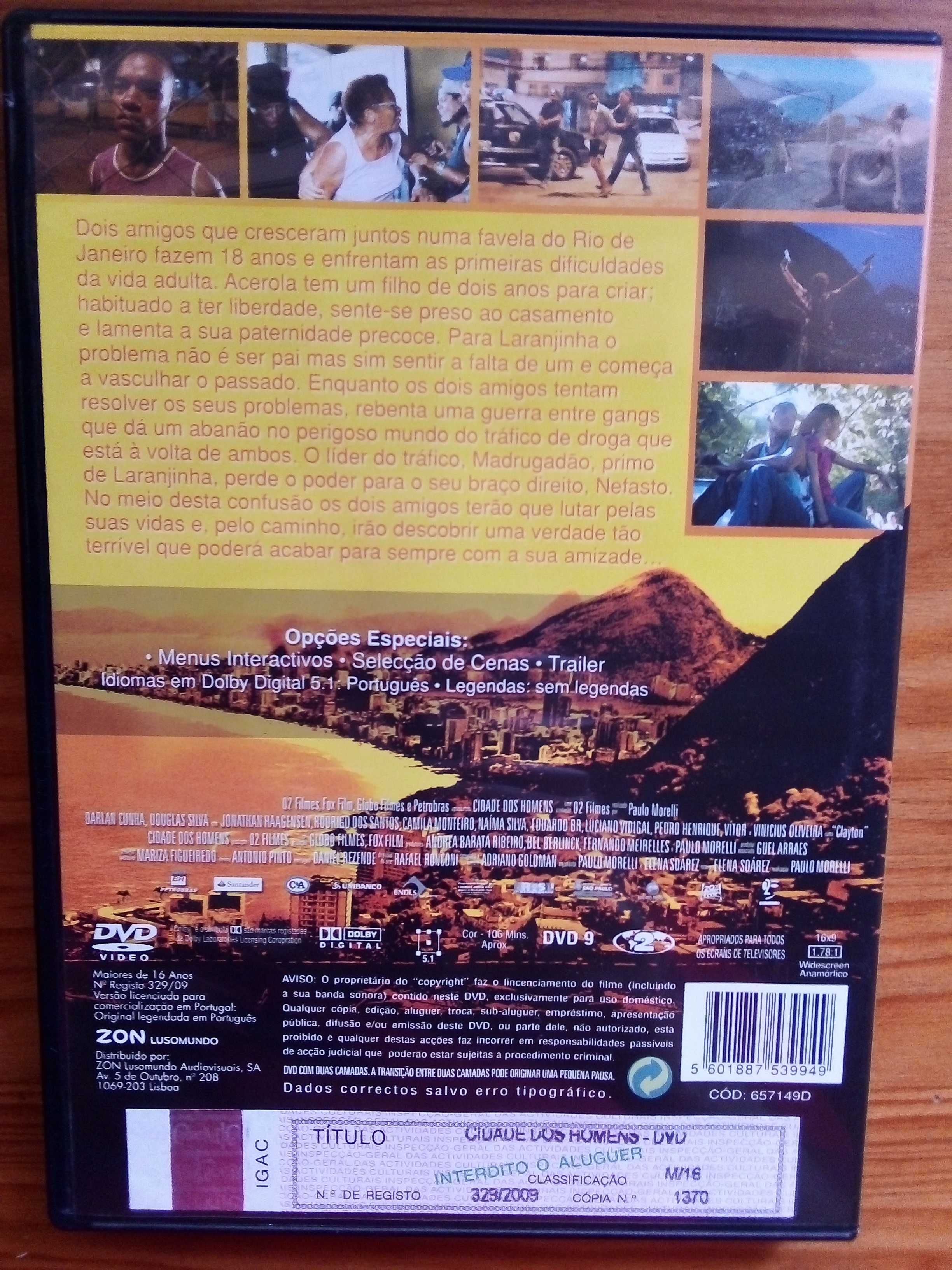 Cidade dos Homens, Paulo Morelli (Edição Portuguesa)