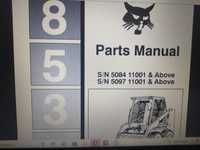Katalog części zamiennych Parts manual Bobcat 853