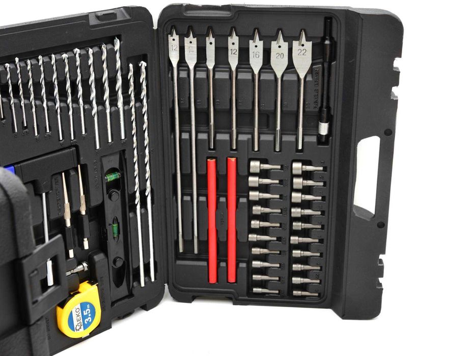 Набір свердел біт та інструменту 217 шт Geko 38113