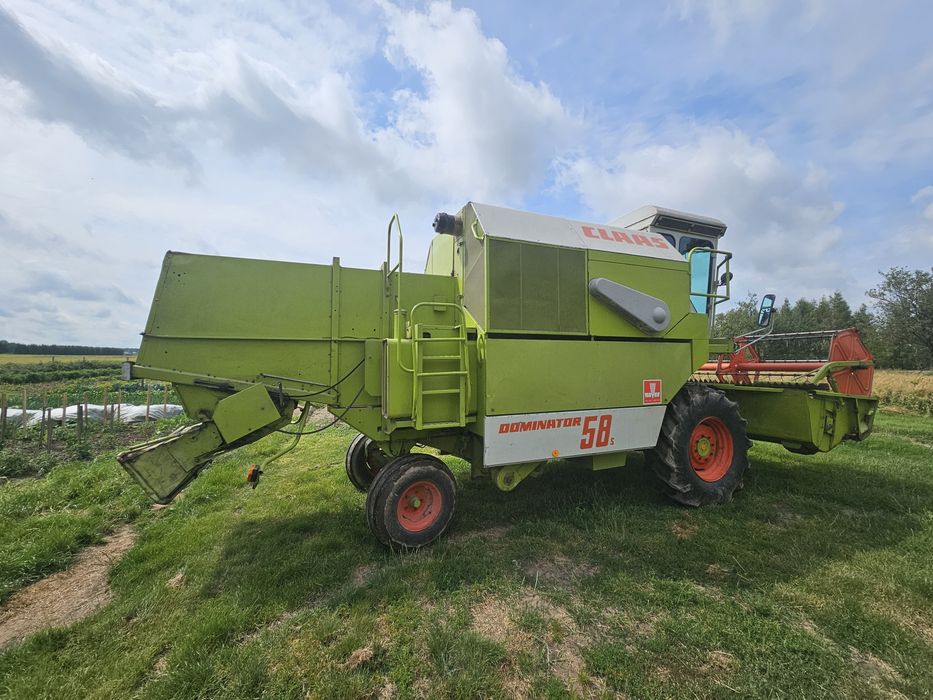 Claas dominator 58s, kombajn zbożowy