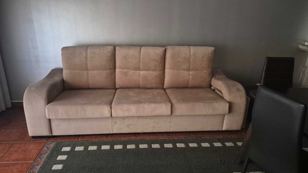 Sofá Sala 5 lugares + 2 bancos