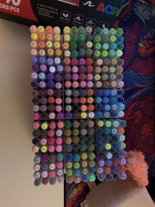 !!240 шт. Акрилові маркери GuangNa. Швидка відправка.