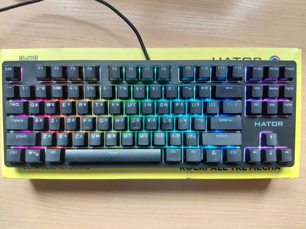 Клавіатура HATOR Rockfall TKL Mecha (HTK-620)