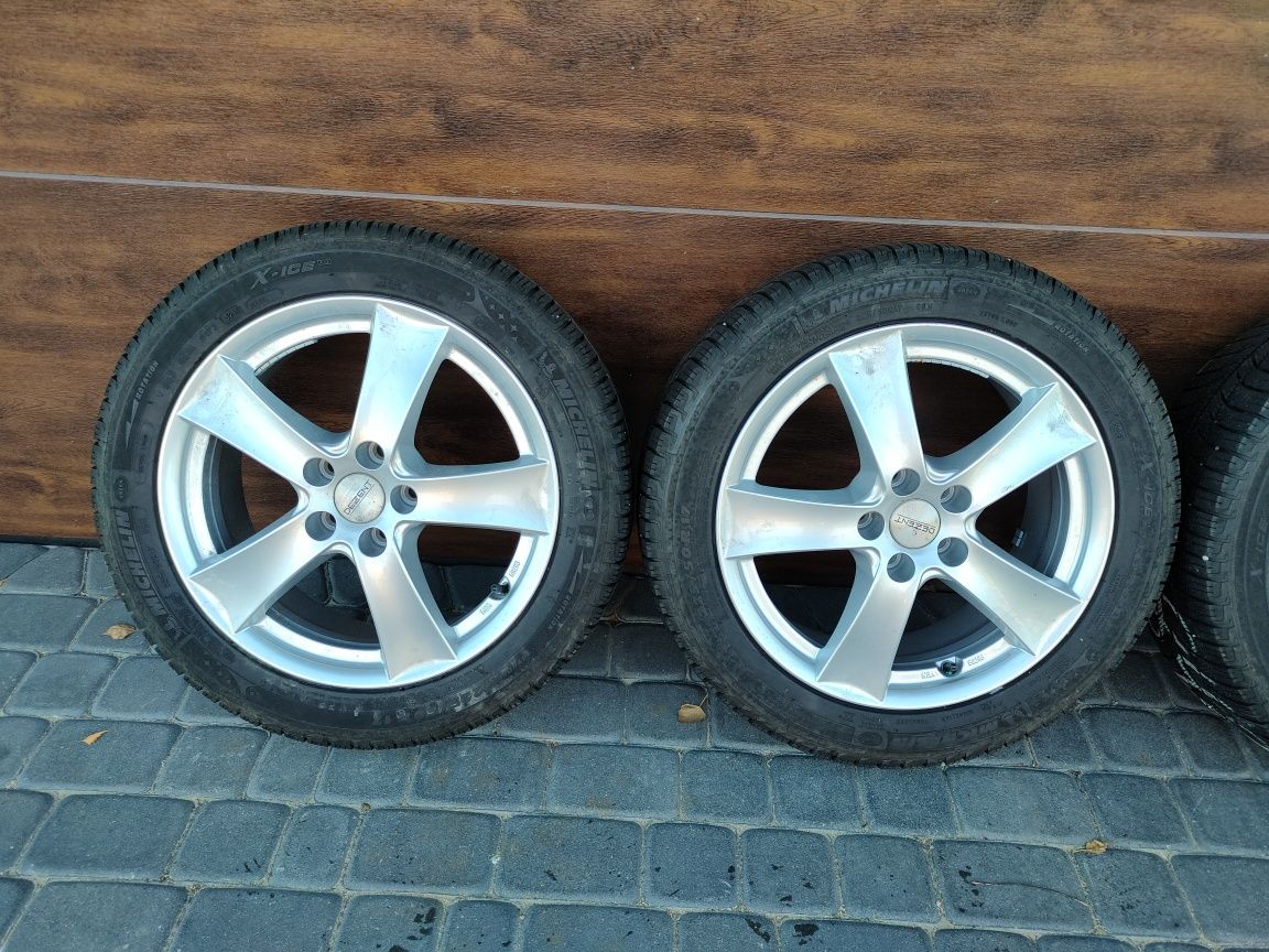 Koła zimowe zima 225/50r17 Michelin X-Ice - Audi A4 B8 B9 A6 Komplet