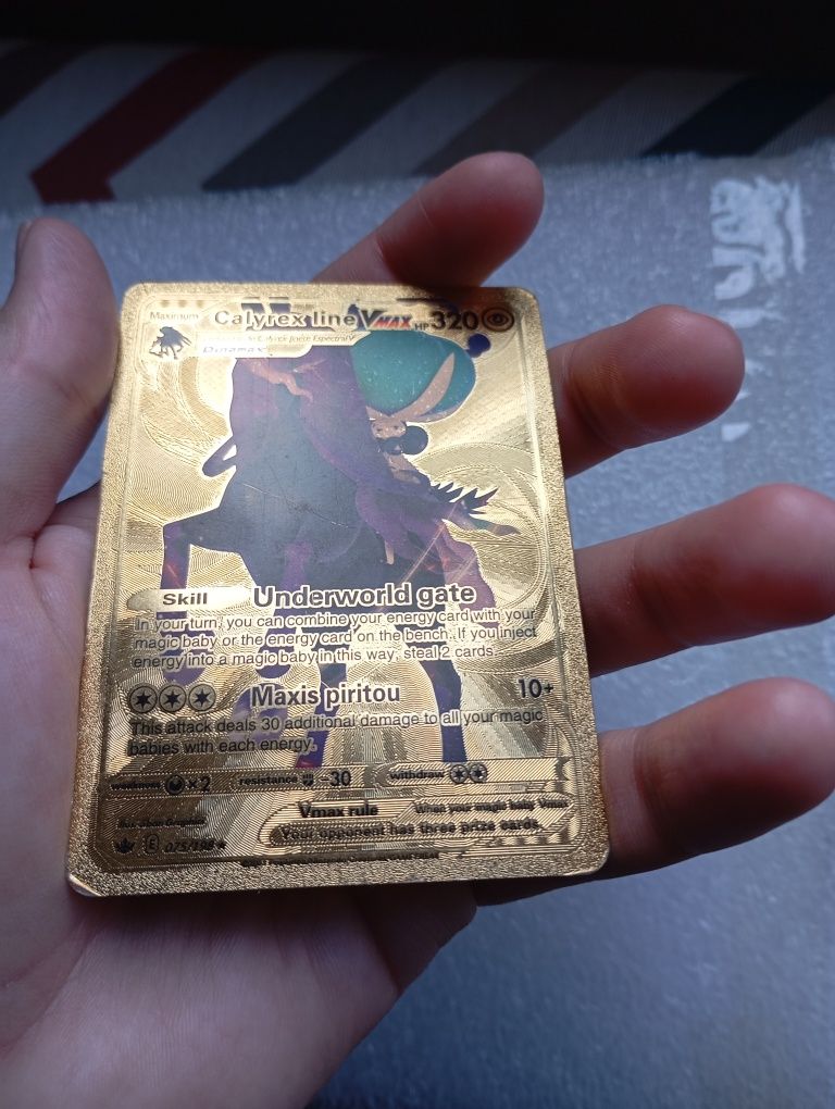 Vendo 2 cartas de Pokémon