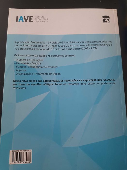 Livro IAVE - Matemática 3º Ciclo