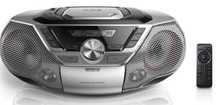 Radioodtwarzacz Philips AZ783 szary / BOOMBOX z pilotem