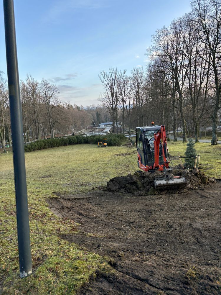 Usługi minikoparką, wozidło 700kg i transport wywrotką do 3.5t