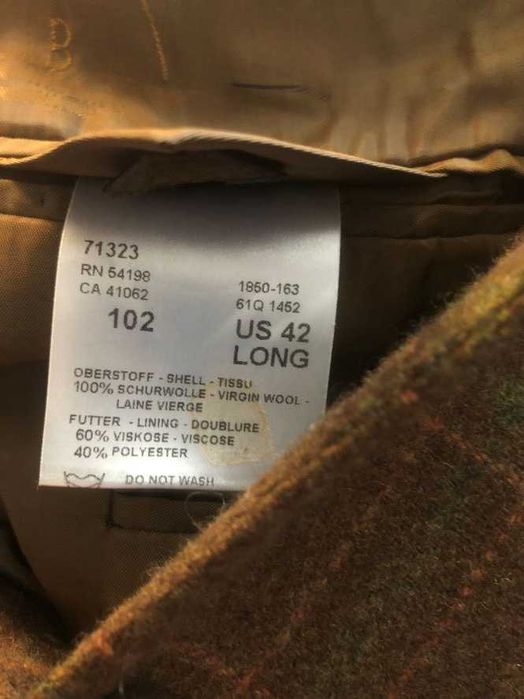 BOGNER 102 xl marynarka męska ciepła wełna 100%