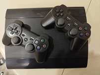 PlayStation 3 Super Slim з прошивкой HEN + 2 джойстика