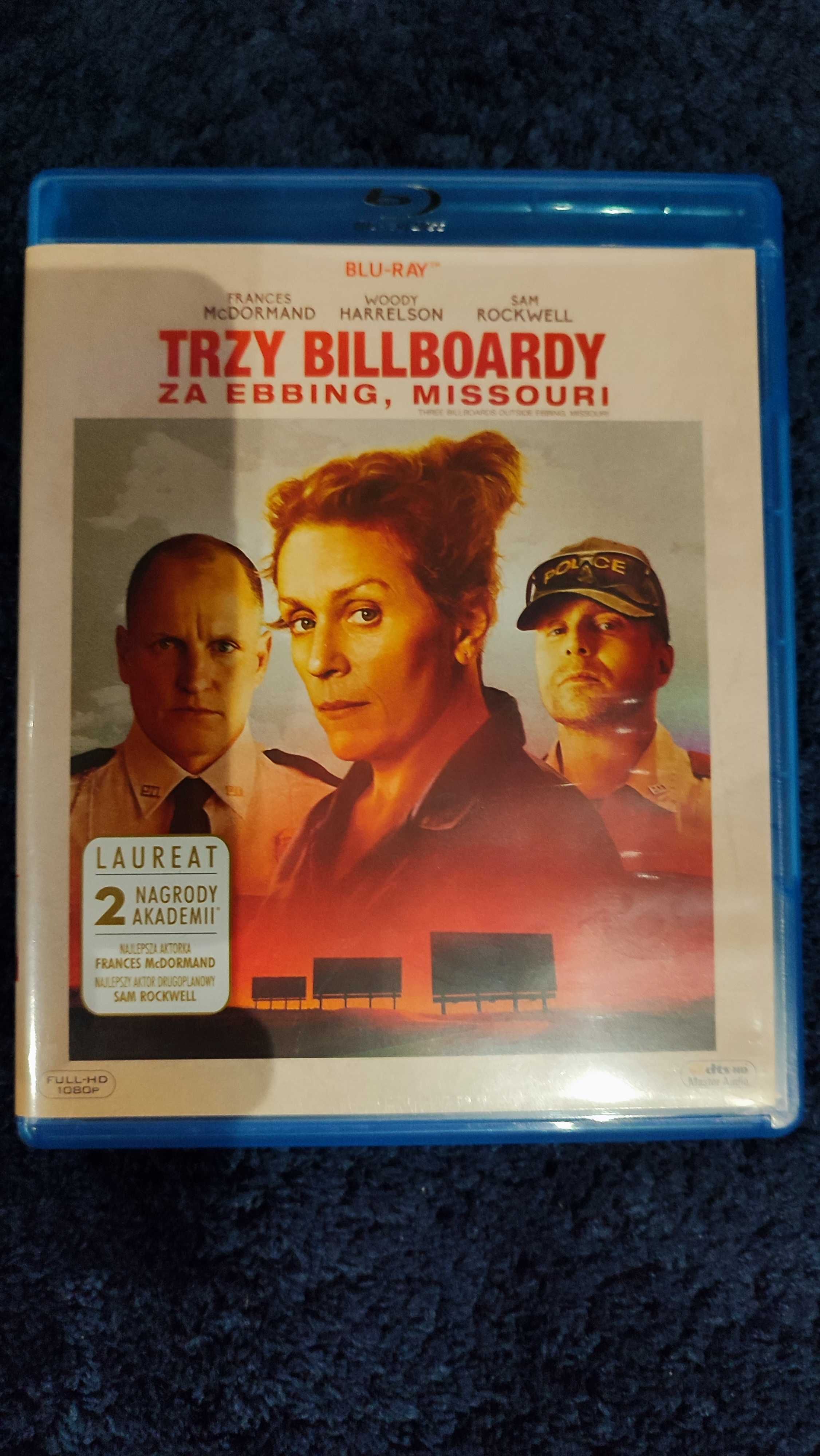 Trzy billboardy za Ebbing, Missouri Blu-ray, polska dystrybucja