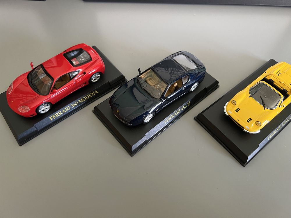 Coleção miniaturas de Ferraris da Altaya 1:43