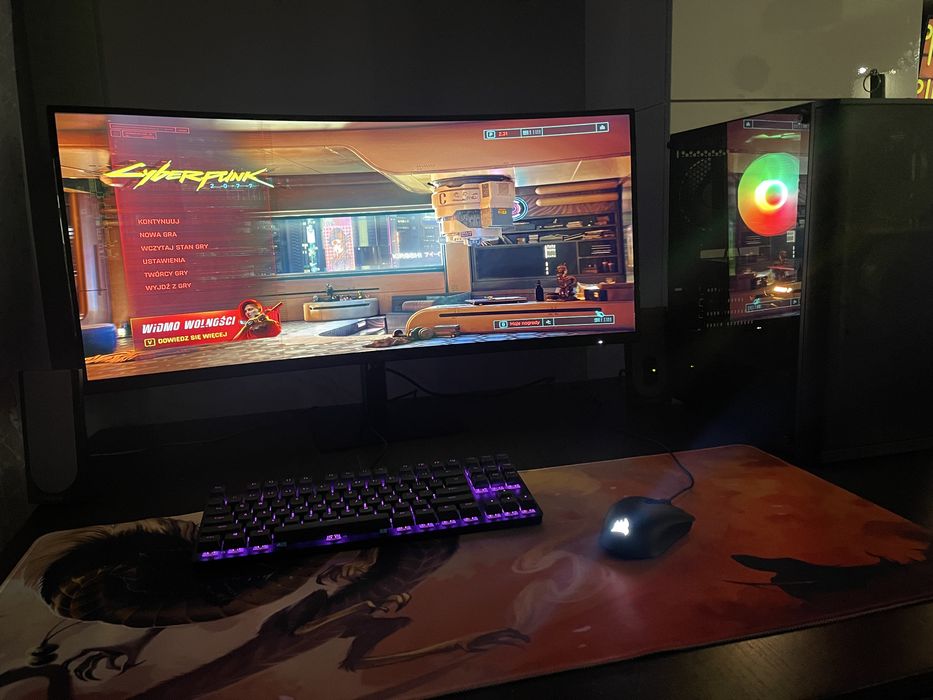 Zestaw komputerowy do gier Ryzen7/32gb/RX9060XT 16gb/m.2/Xiaomi 180Hz