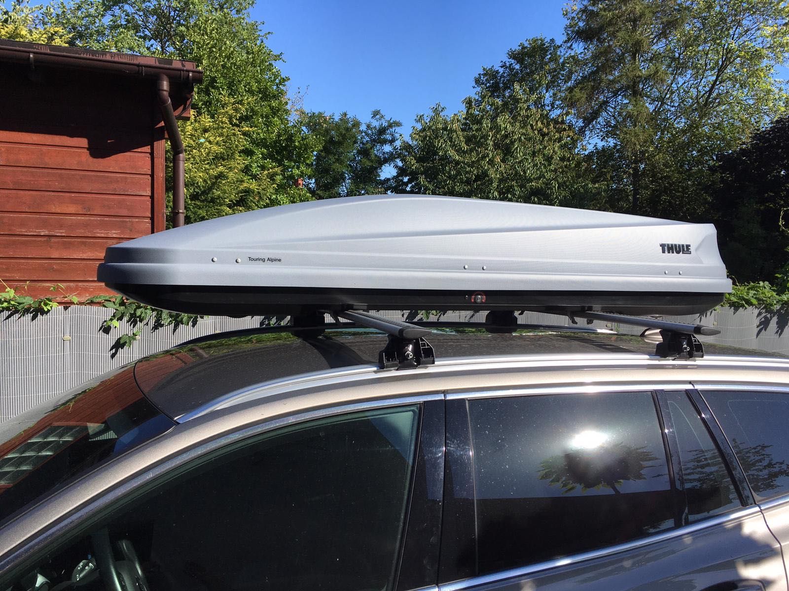 THULE Force XT Touring bagażnik box dachowy belki rower uchwyt narty