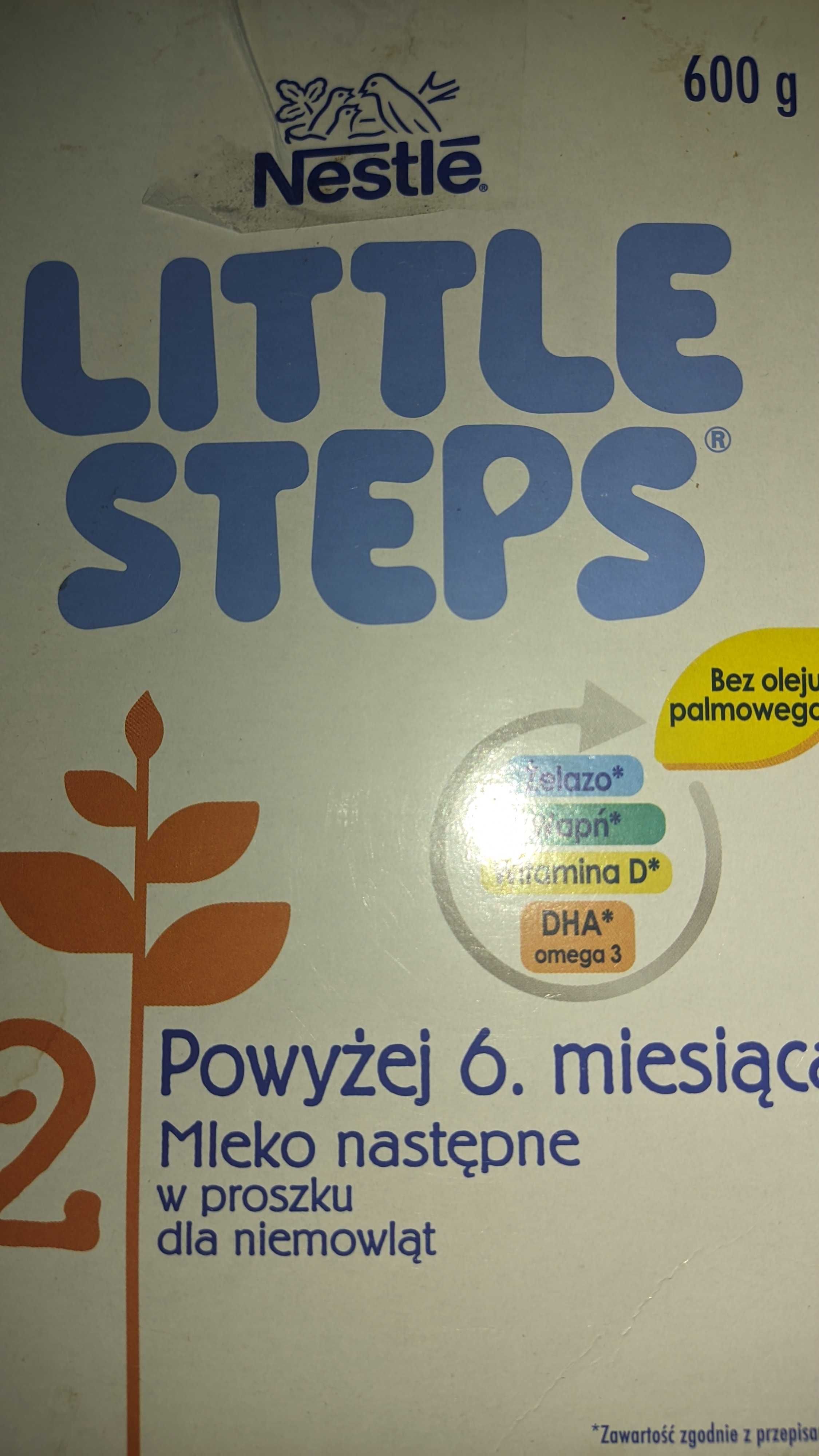 nestle little steps 2 600g mleko modyfikowane CZYTAJ