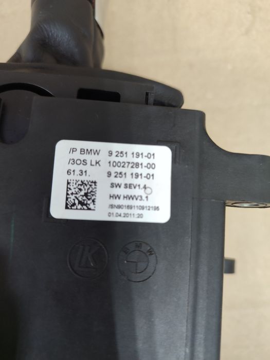 Селектор Спорт АКПП BMW 5 Джостик Ручка Коробки Передач БМВ 5 Ф10