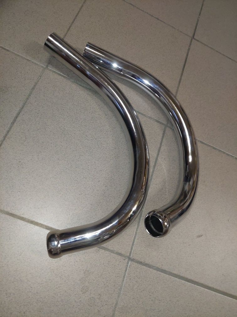 Nowe duells kolanka tłumików rur wydechy jawa 350 sport 12v 638 kpl