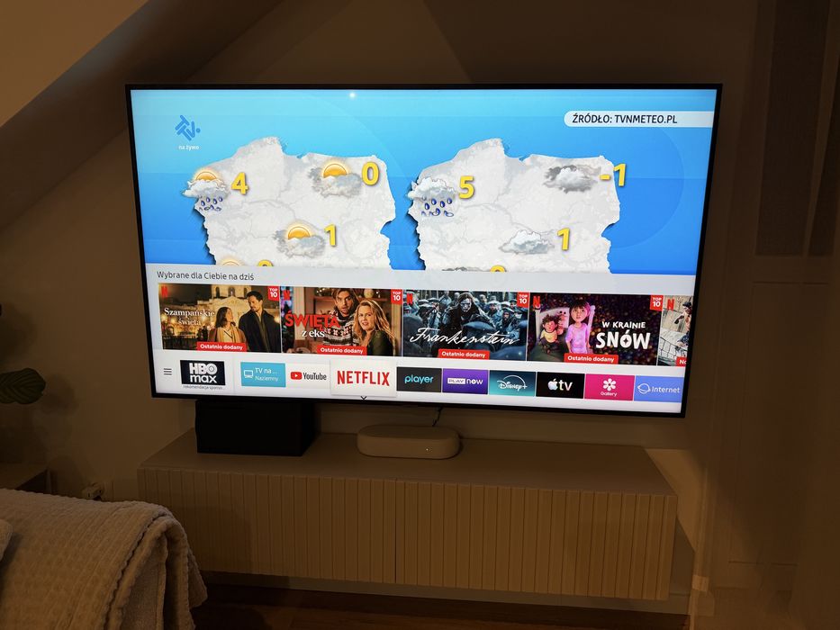 Telewizor Samsung (RU7172) 65” 4K HDR UHD Smart TV – mało używany