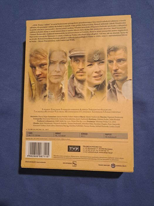 1920 Wojna i Miłość DVD