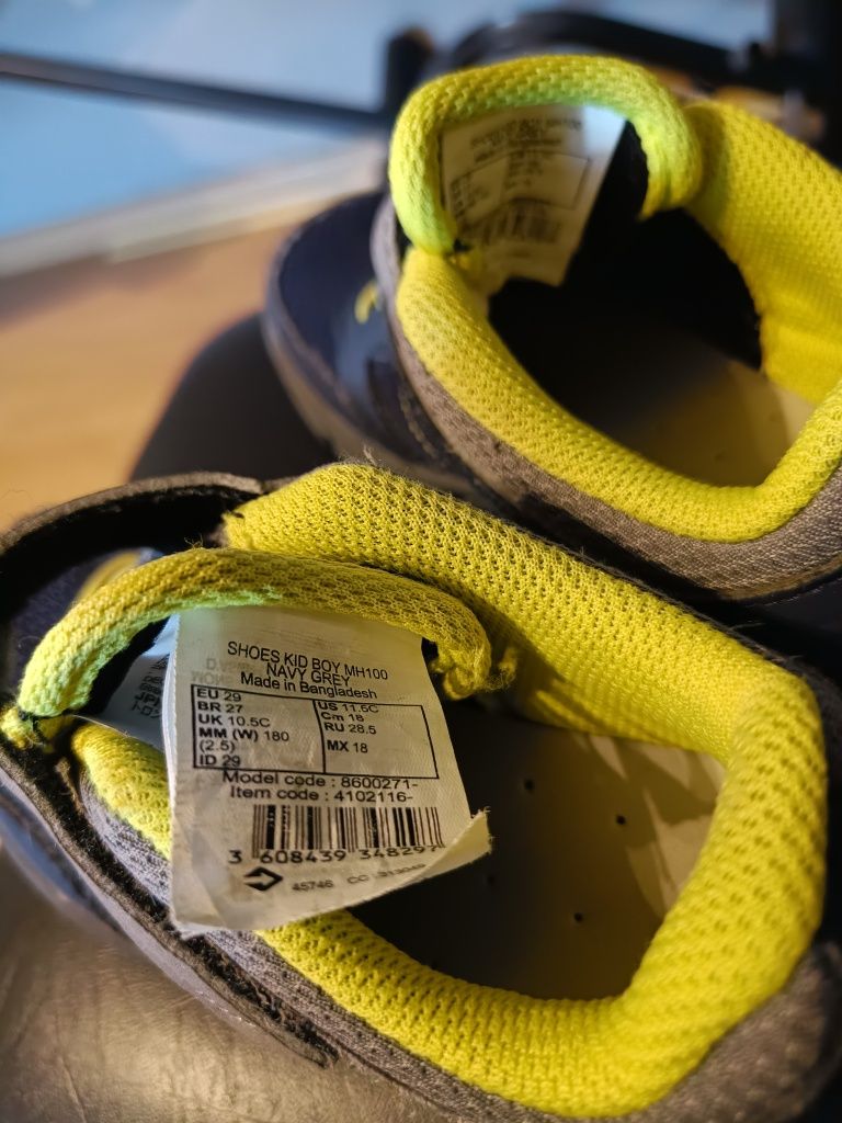 Buty chłopięce, adidasy, półbuty quechua Decathlon