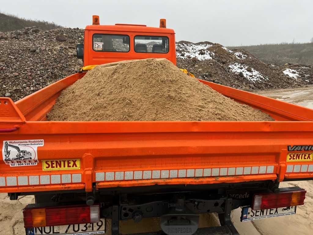 Polska Firma Olsztyn Kruszywa piasek piach żwir gruz humus kamień