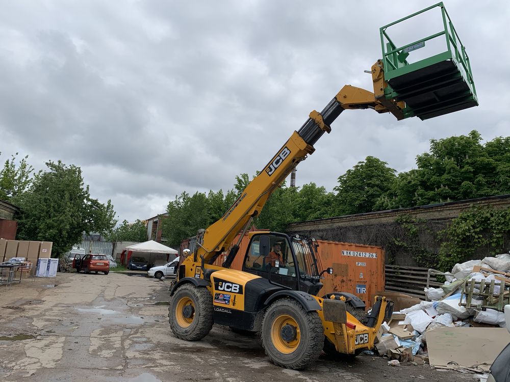 Послуги, оренда телескопічних навантажувачів JCB, Manitou (Маніту)