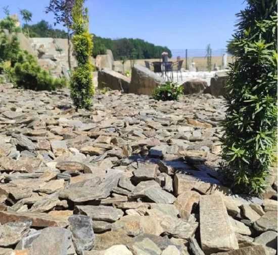 Kora kamienna łupkowa łupek szarogłazowy brąz kamień naturalny dostawa