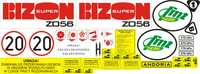 Naklejki Bizon Z056 ZO56 Super oryginał od producenta